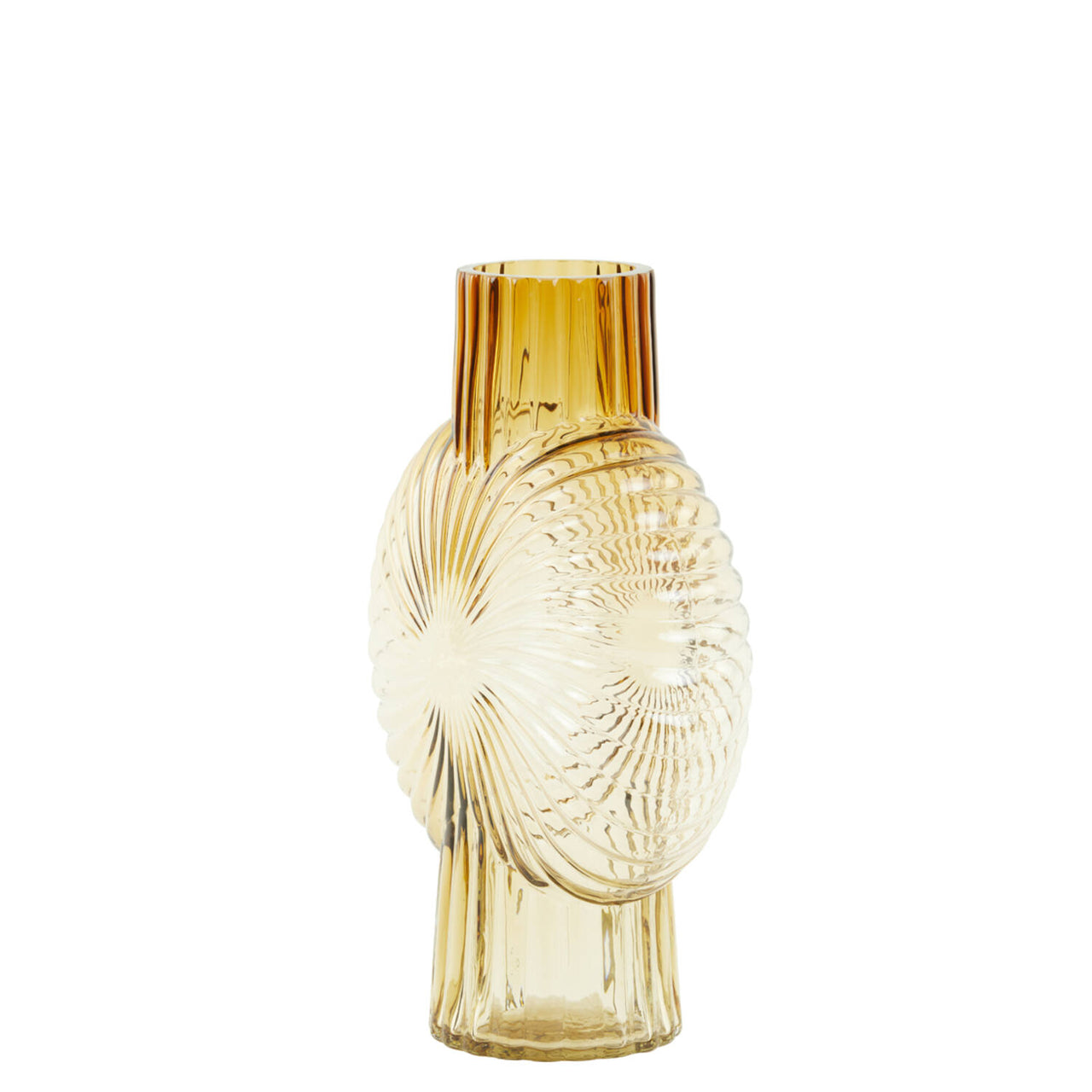 Light & Living MIA Glass Vase - Peach
