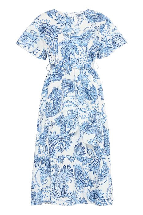 Sorbet JADA Dress - Blue Paisley