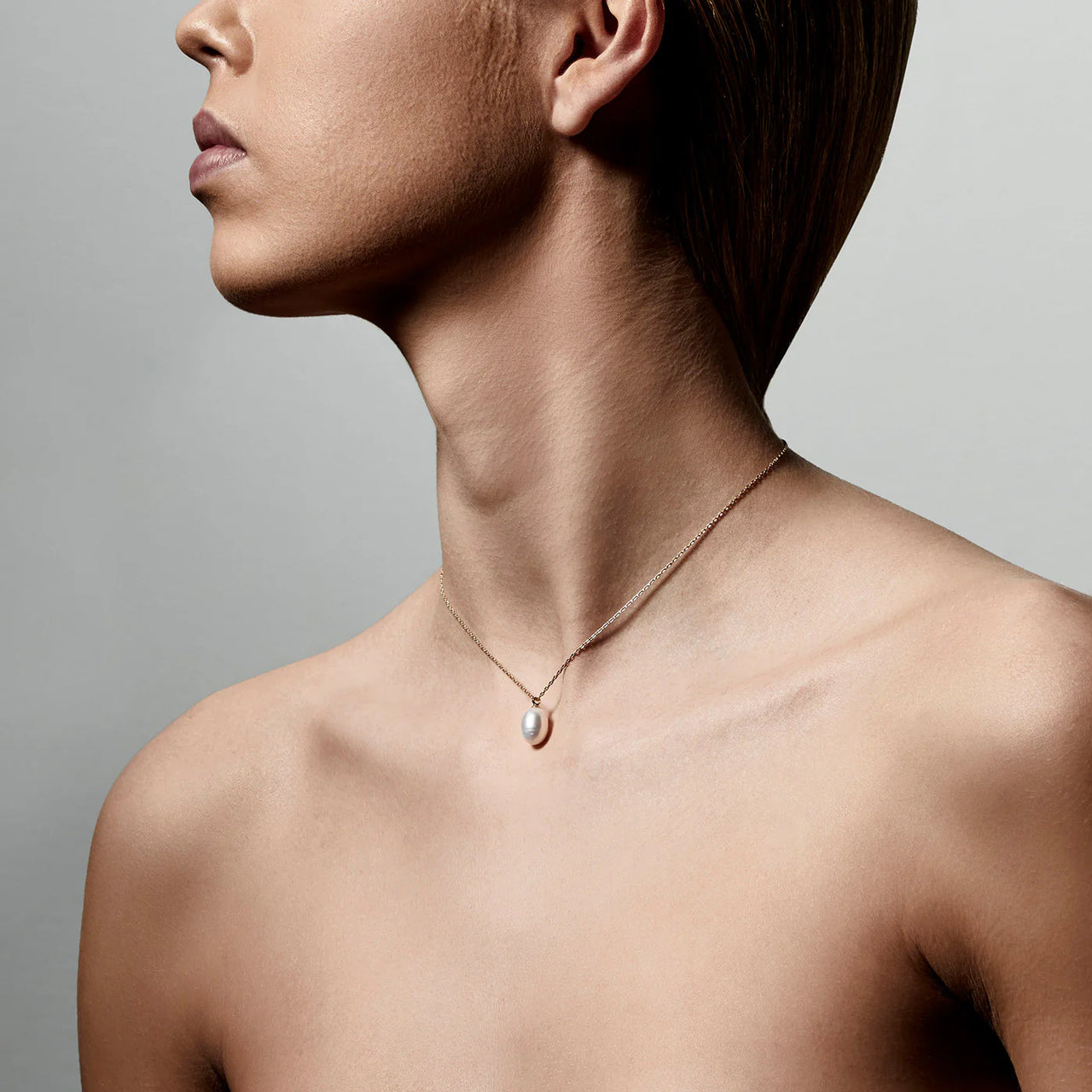 Pilgrim Eila Peal Necklace Gold Plated