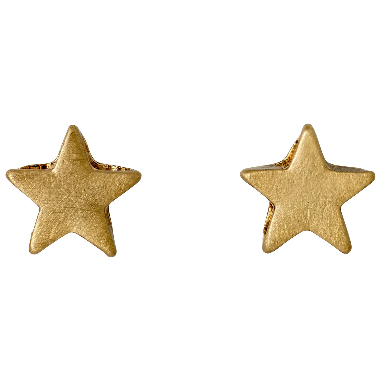 Pilgrim Ava Star Earrings Gold Plated