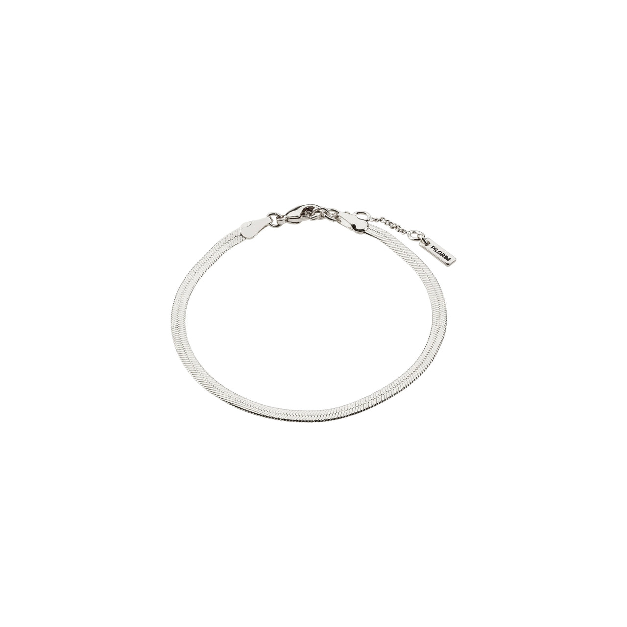 Pilgrim Joanna Flat Chain Bracelet Sliver Plated