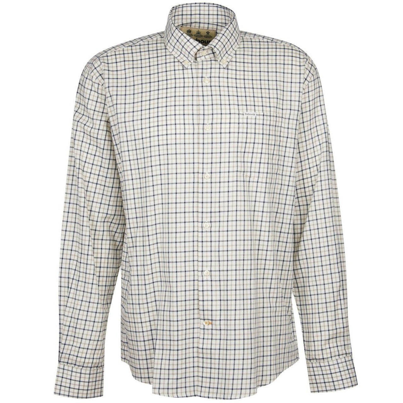 Barbour Preston Tattersall Shirt - Navy