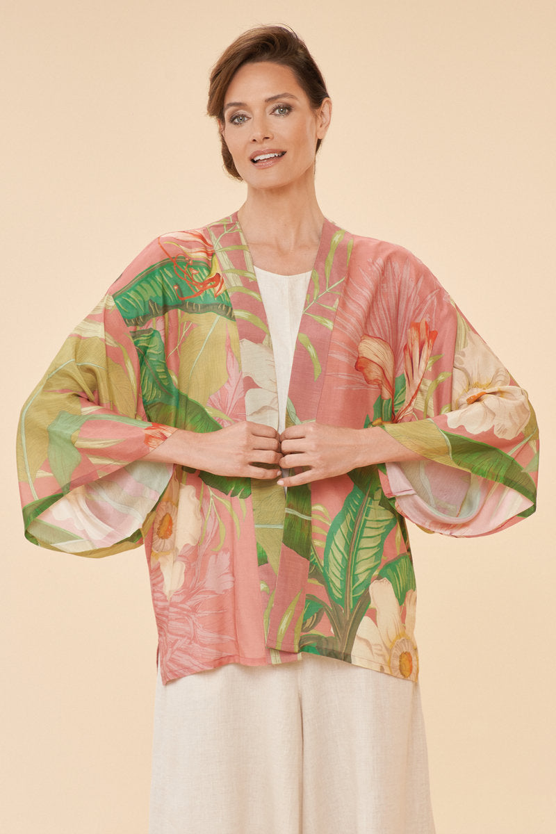 Powder Kimono Jacket - Tropical Candy