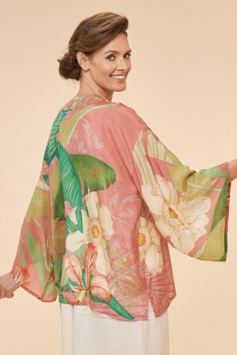 Powder Kimono Jacket - Tropical Candy