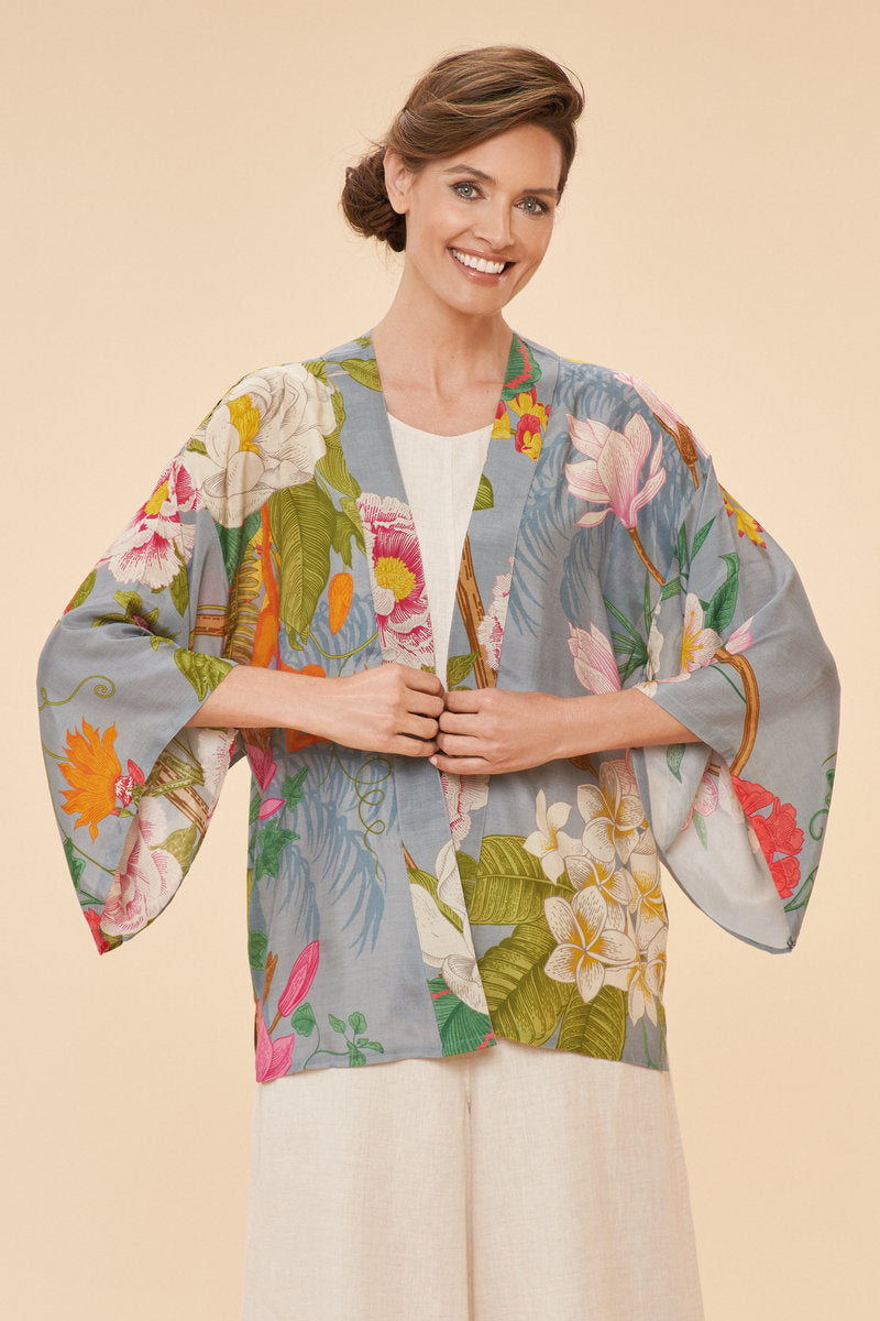 Powder Kimono Jacket - Lavender
