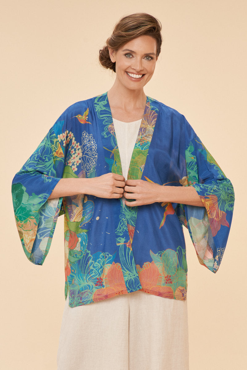 Powder Kimono Jacket - Hummingbird Denim
