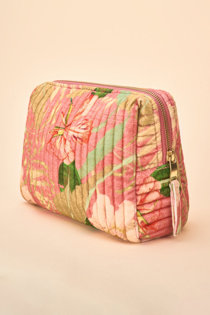 Powder Large Quilted Washbag - Candy