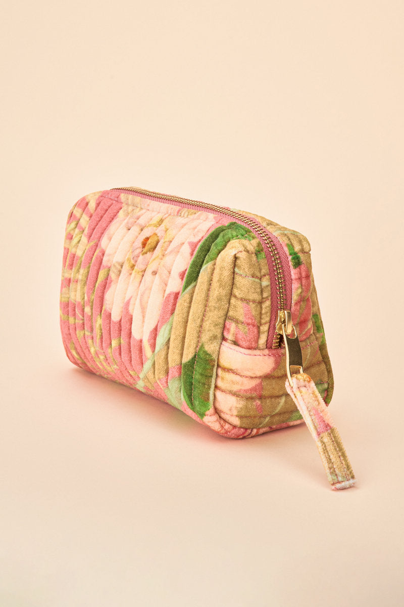 Powder Small Quilted Vanity Bag - Candy