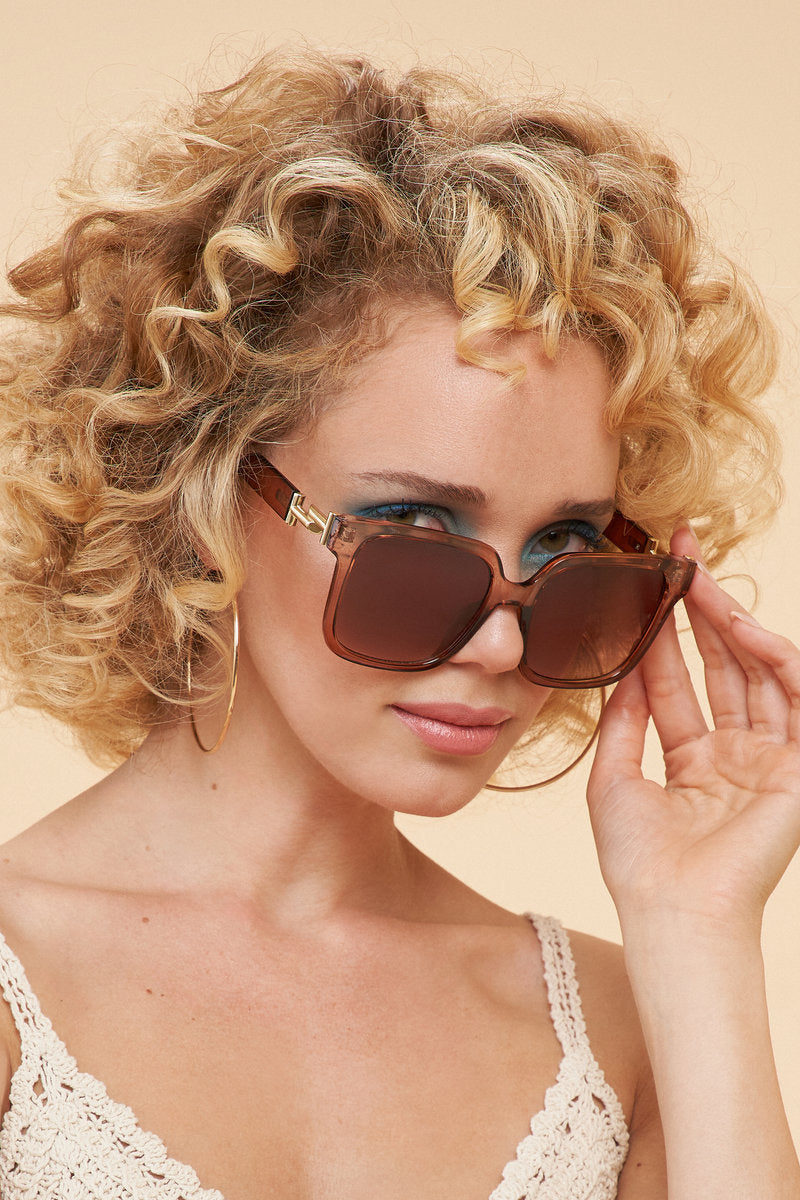 Powder Lainey Sunglasses - Rose