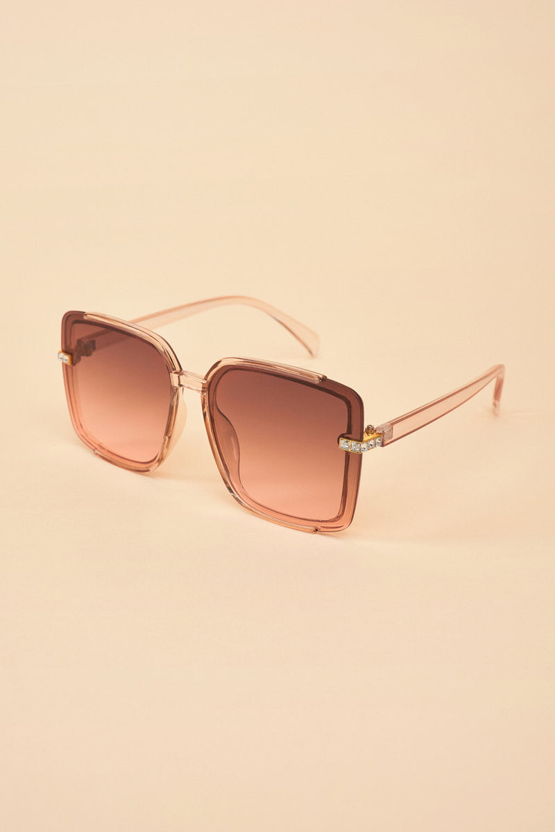 Powder Sutton Sunglasses - Rose