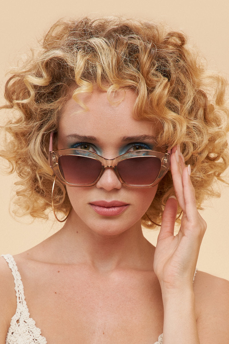 Powder Cosette Sunglasses - Rose