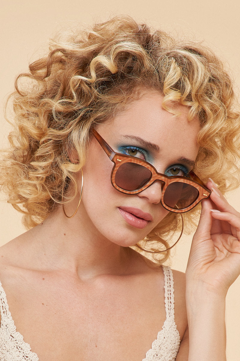 Powder Nyra Sunglasses - Terracotta
