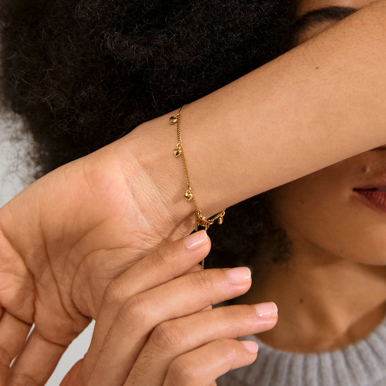 Pilgrim Alaia Bracelet Gold Plated