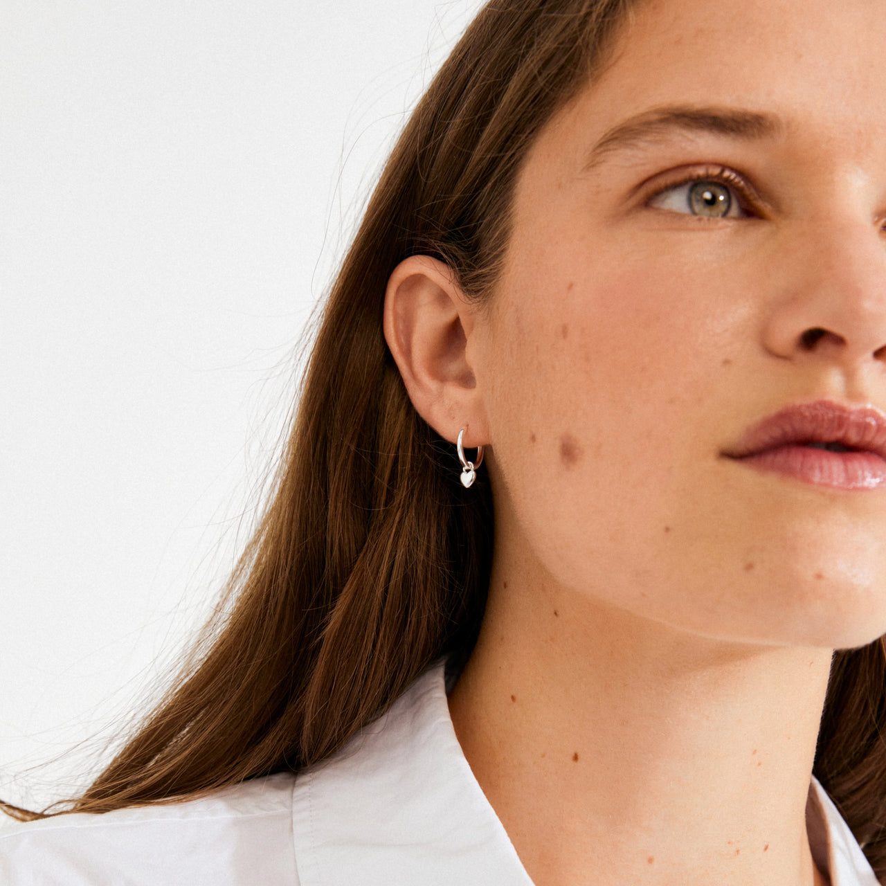 Pilgrim Alaia Earrings Sliver Plated