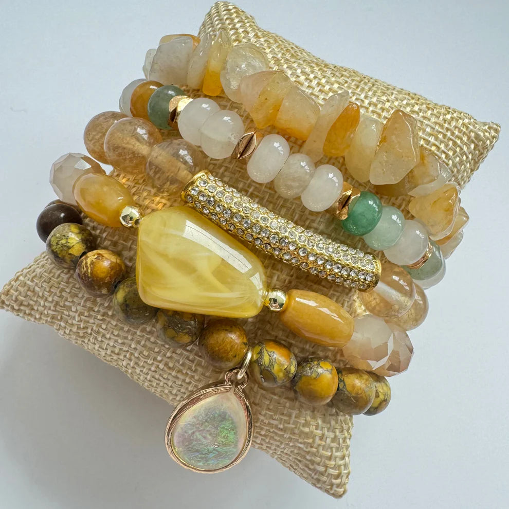 Wild Spirit 'Honey' Bracelet Set