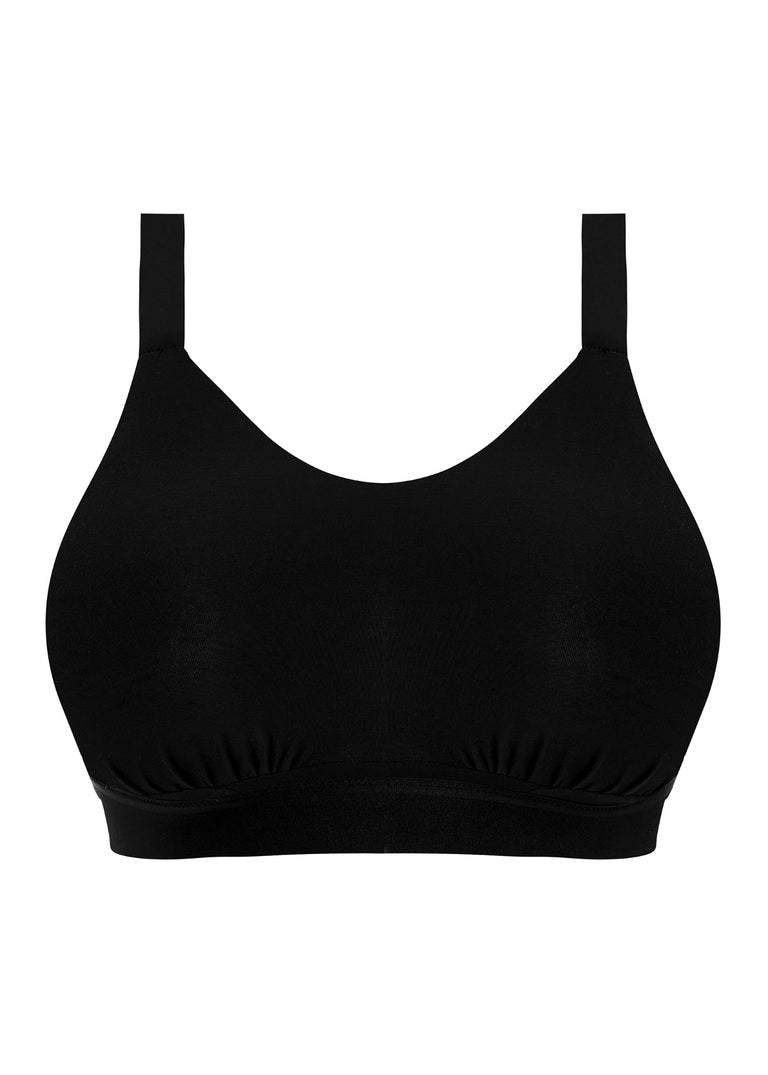 Elomi Downtime Non Wired Bralette - Black