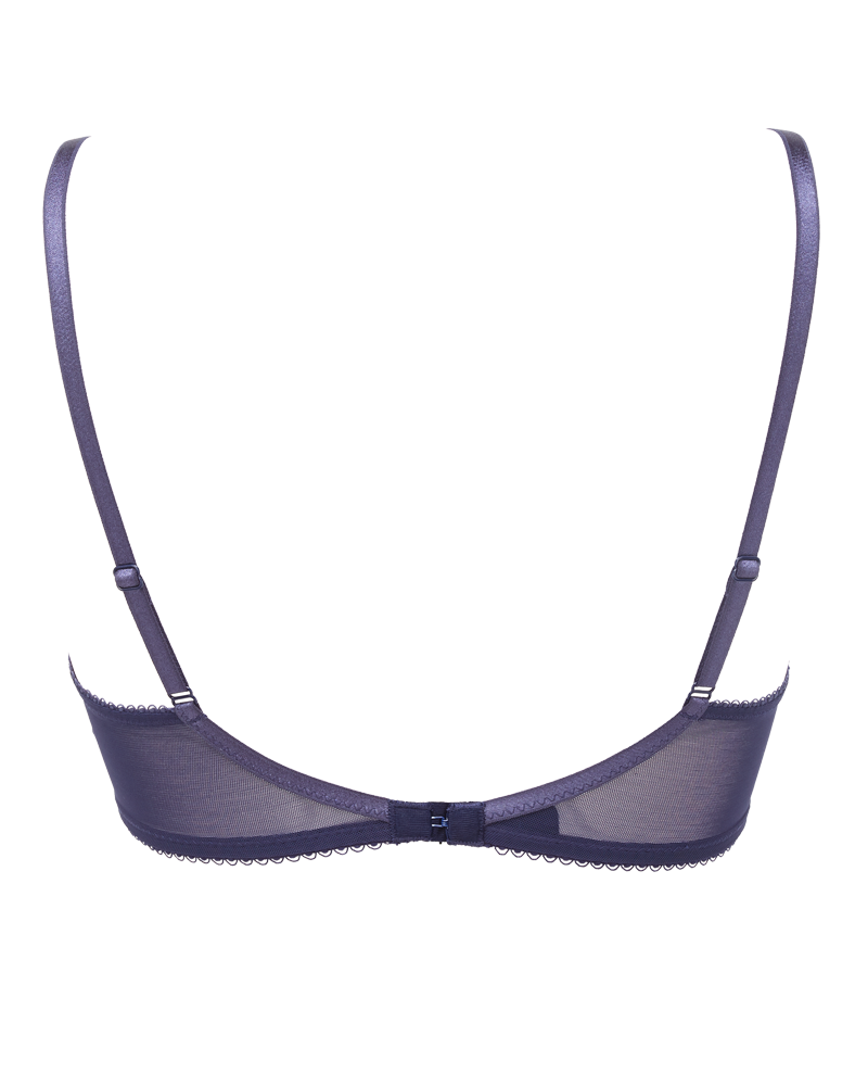 Gossard Superboost Lace Plunge Bra - Midnight