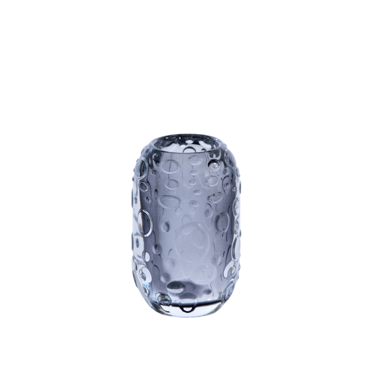 Light & Living FINLEY Glass Tea Light Holder - Grey