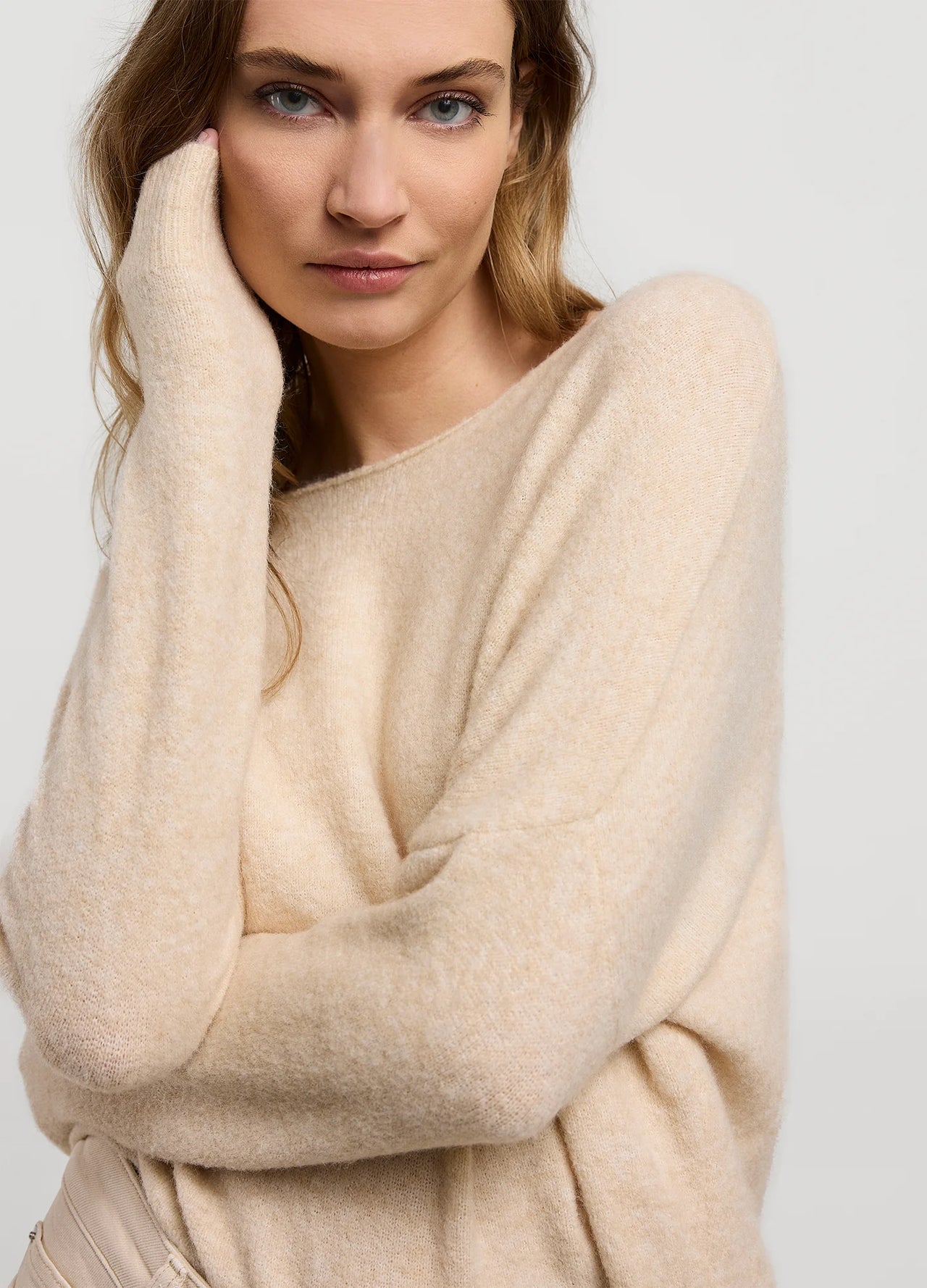 Summum Dune Boat Neck Wool Sweater