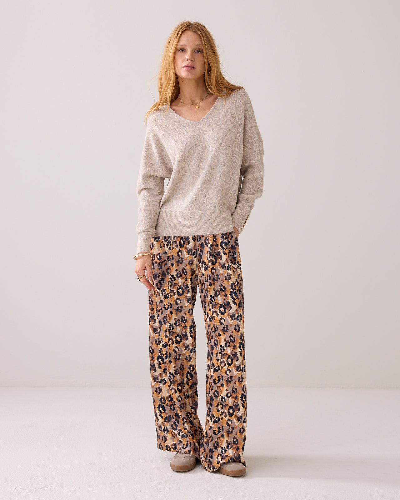 Summum Oversized Wool Jumper - Ivory