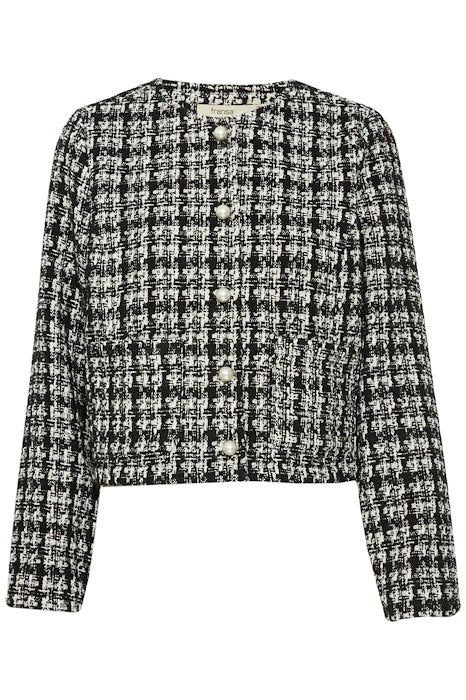 Fransa KAMILU Jacket - Black Mix
