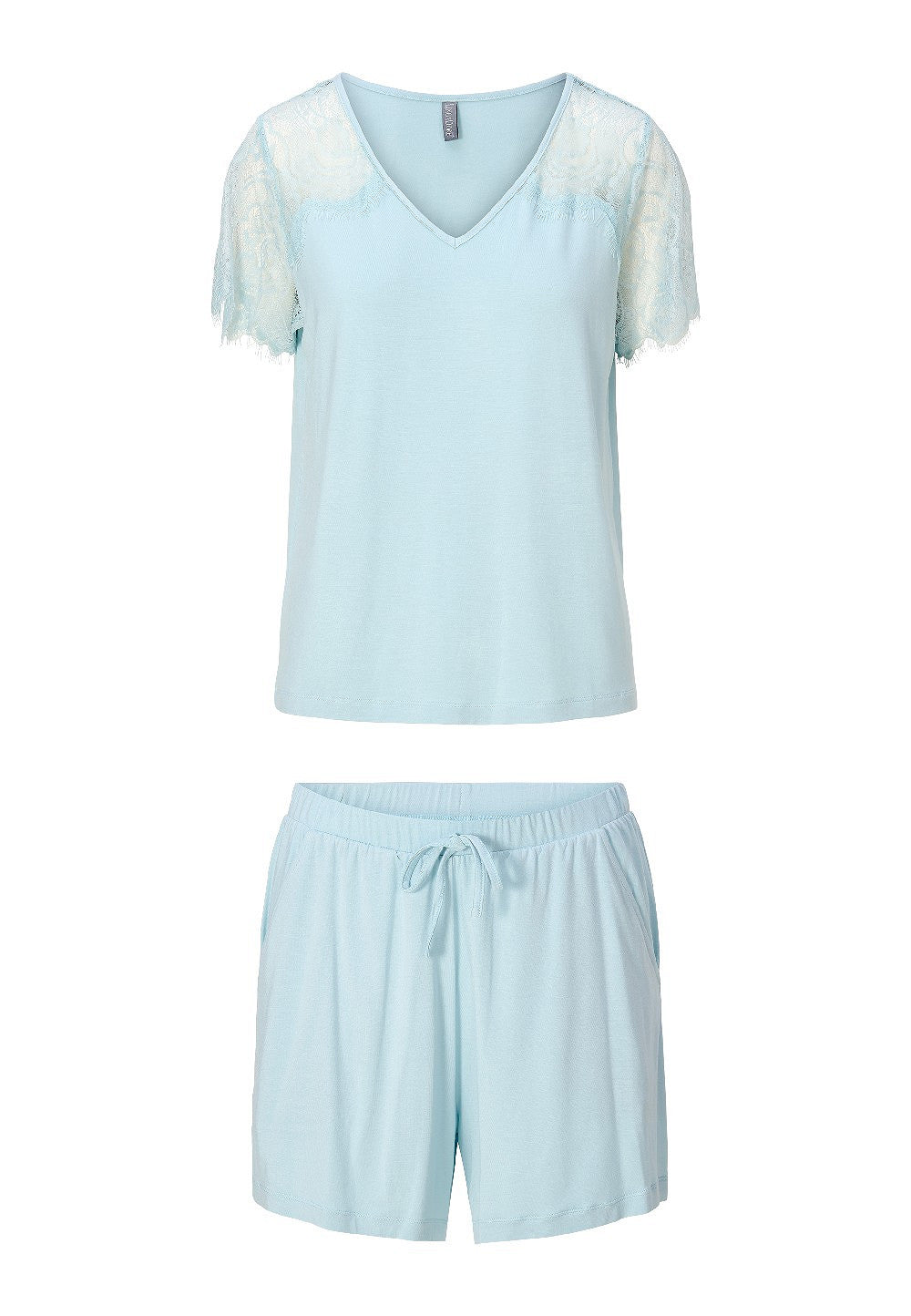LingaDore Shortama Set - Pastel Blue