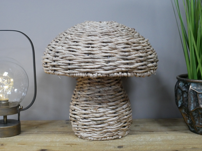 Dutch Imports Rattan Mushroom