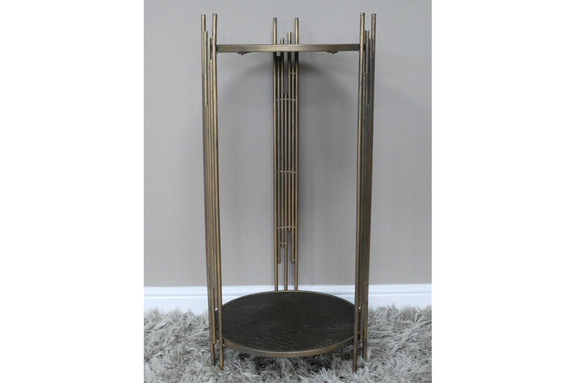Dutch Imports Art Deco Style Plant Stand/Side Table
