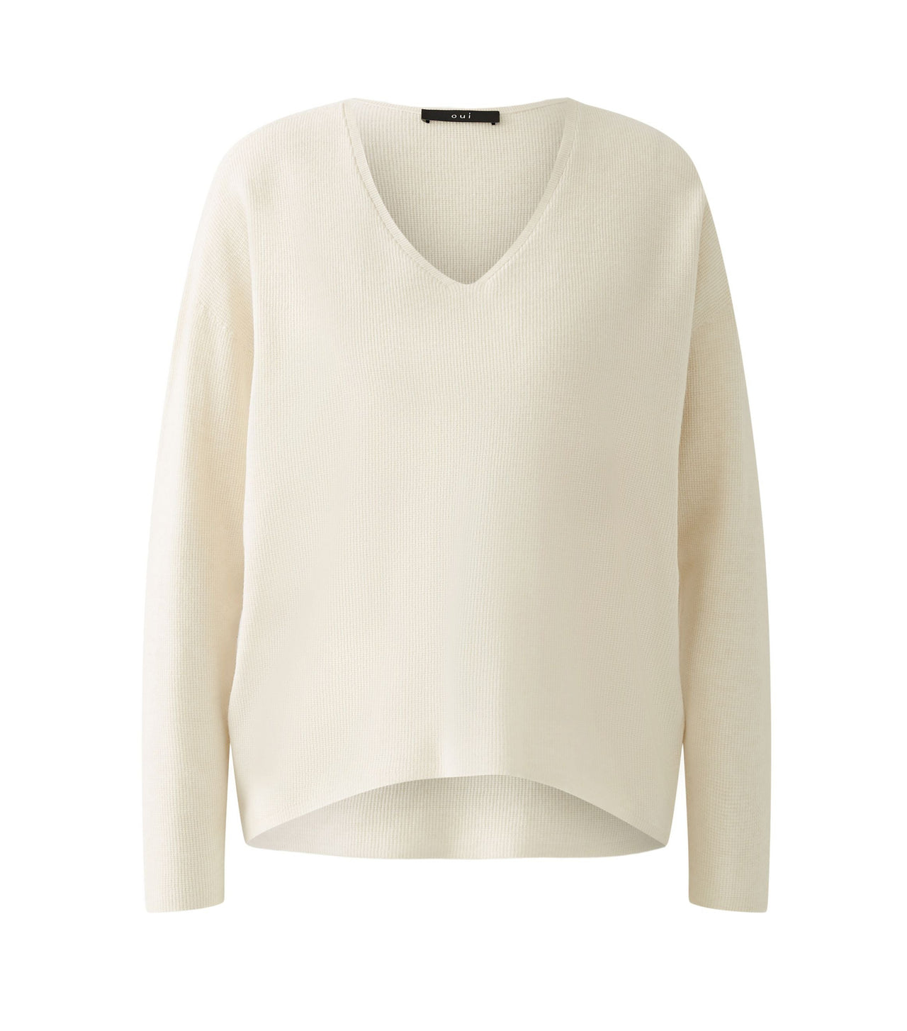 Oui Off White Jumper