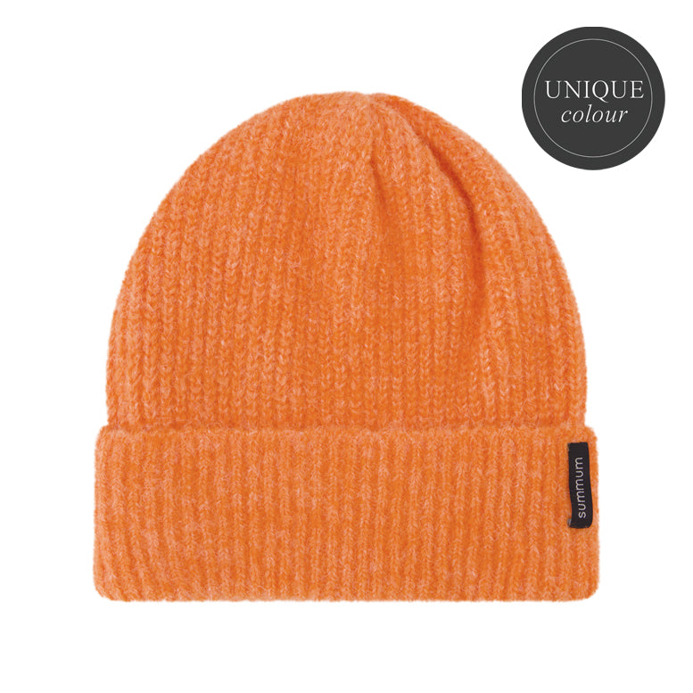 Summum Orange Cozy Beanie