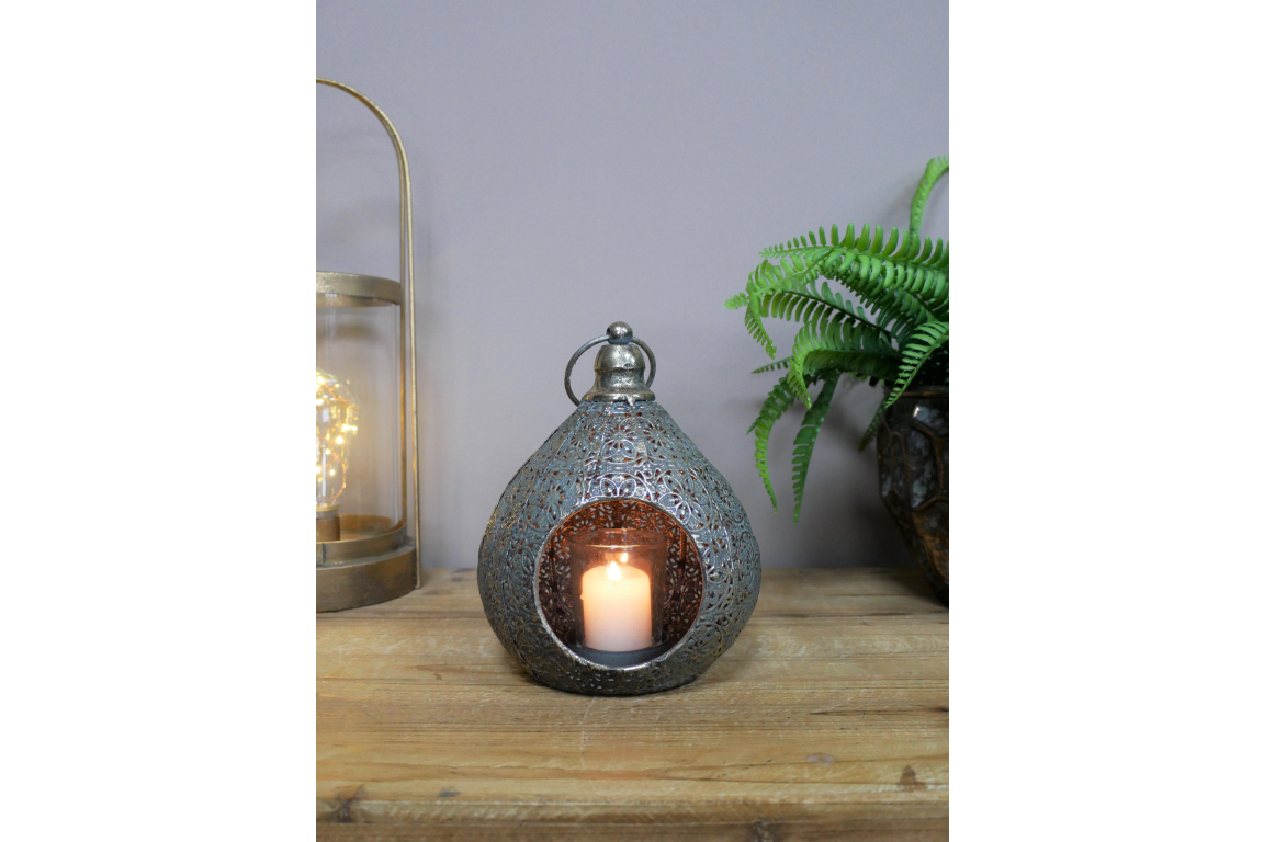 Dutch Imports Metal Candle Lantern