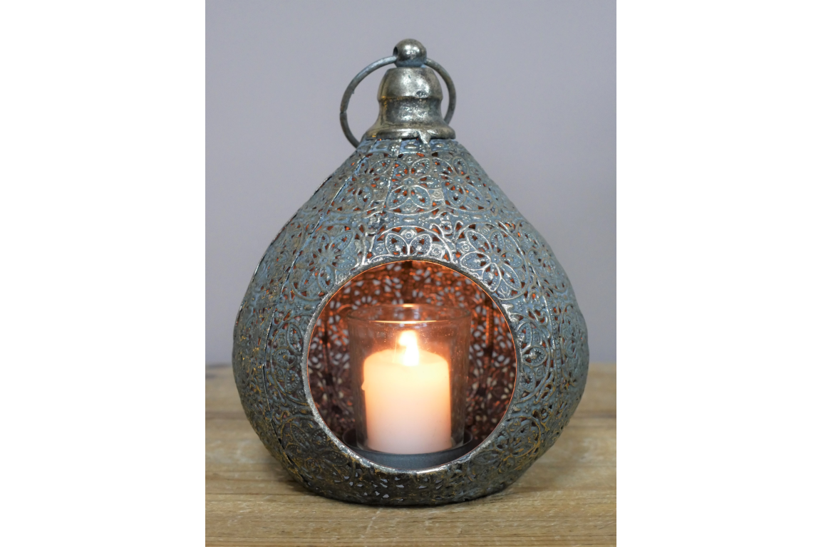 Dutch Imports Metal Candle Lantern