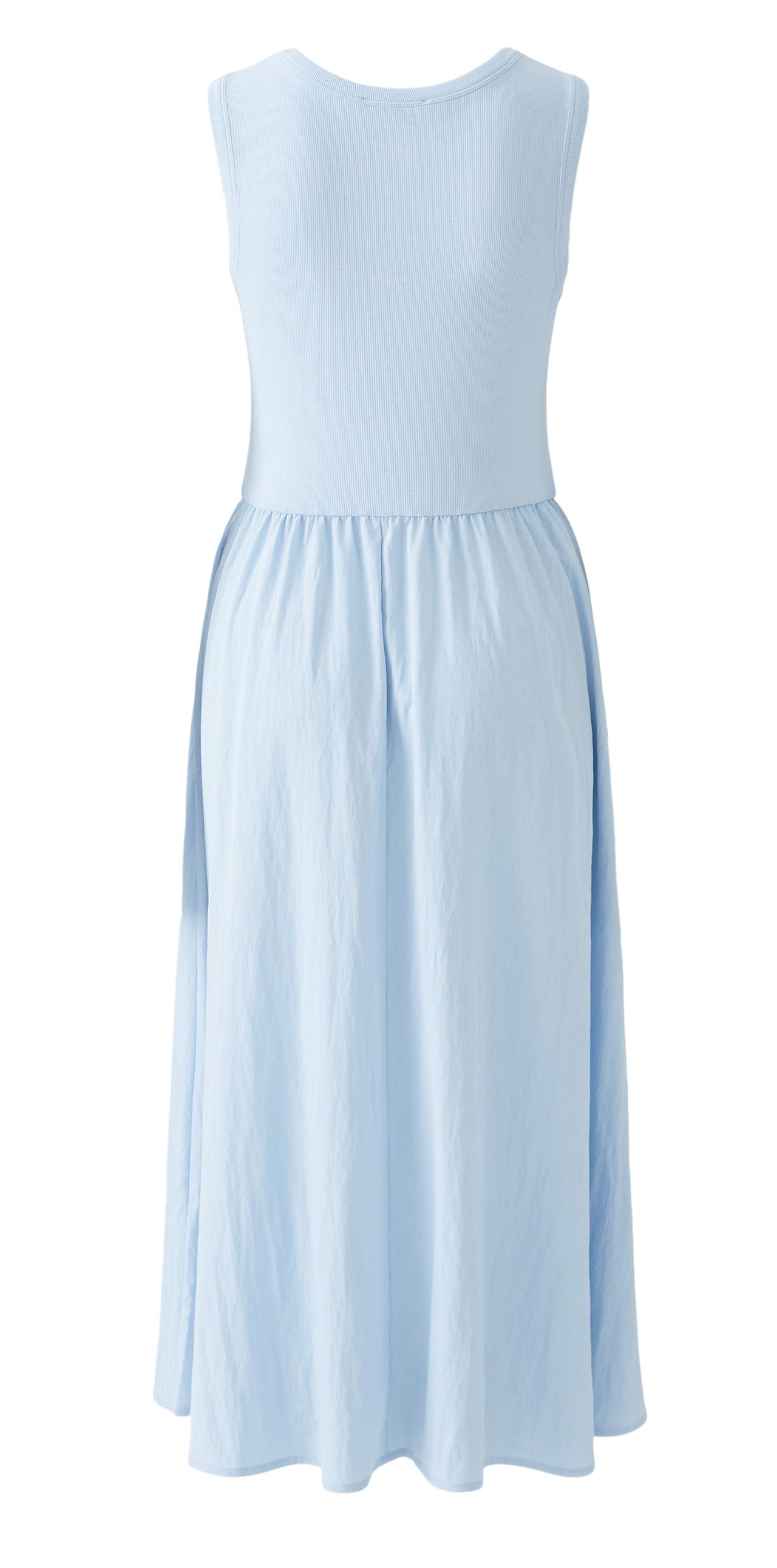Oui Light Blue Jersey Maxi Dress