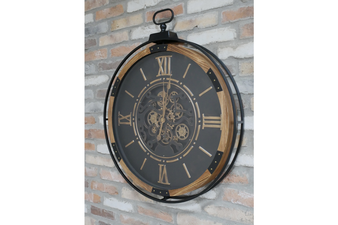 Dutch Imports Wall Clock With Cogs