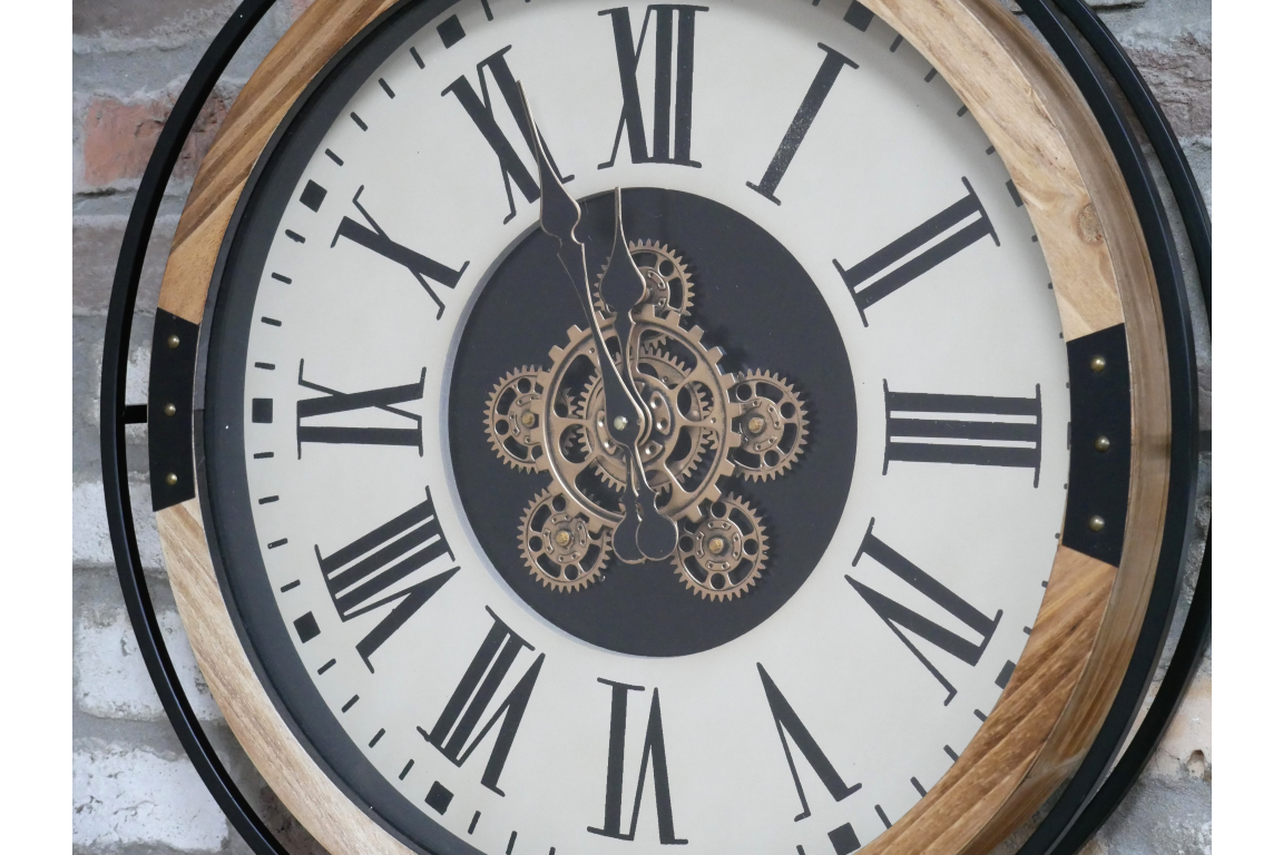 Dutch Imports Wall Clock With Cogs