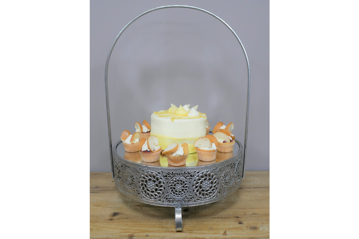 Dutch Imports Mirrored Stand