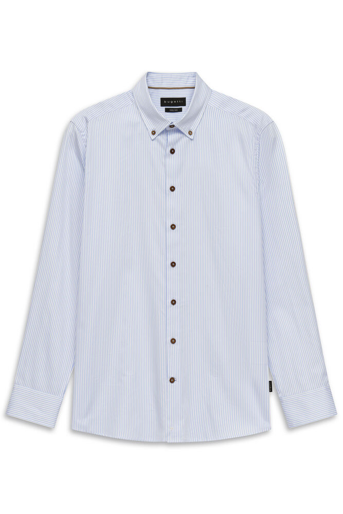 Bugatti Mens Casual Shirt - Light Blue