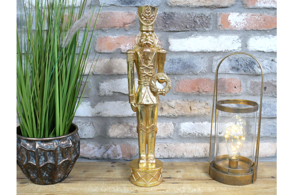 Dutch Imports Gold Nutcracker
