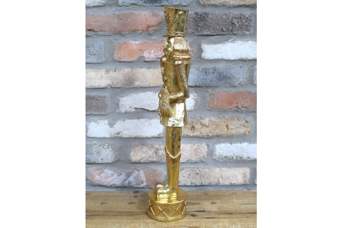 Dutch Imports Gold Nutcracker