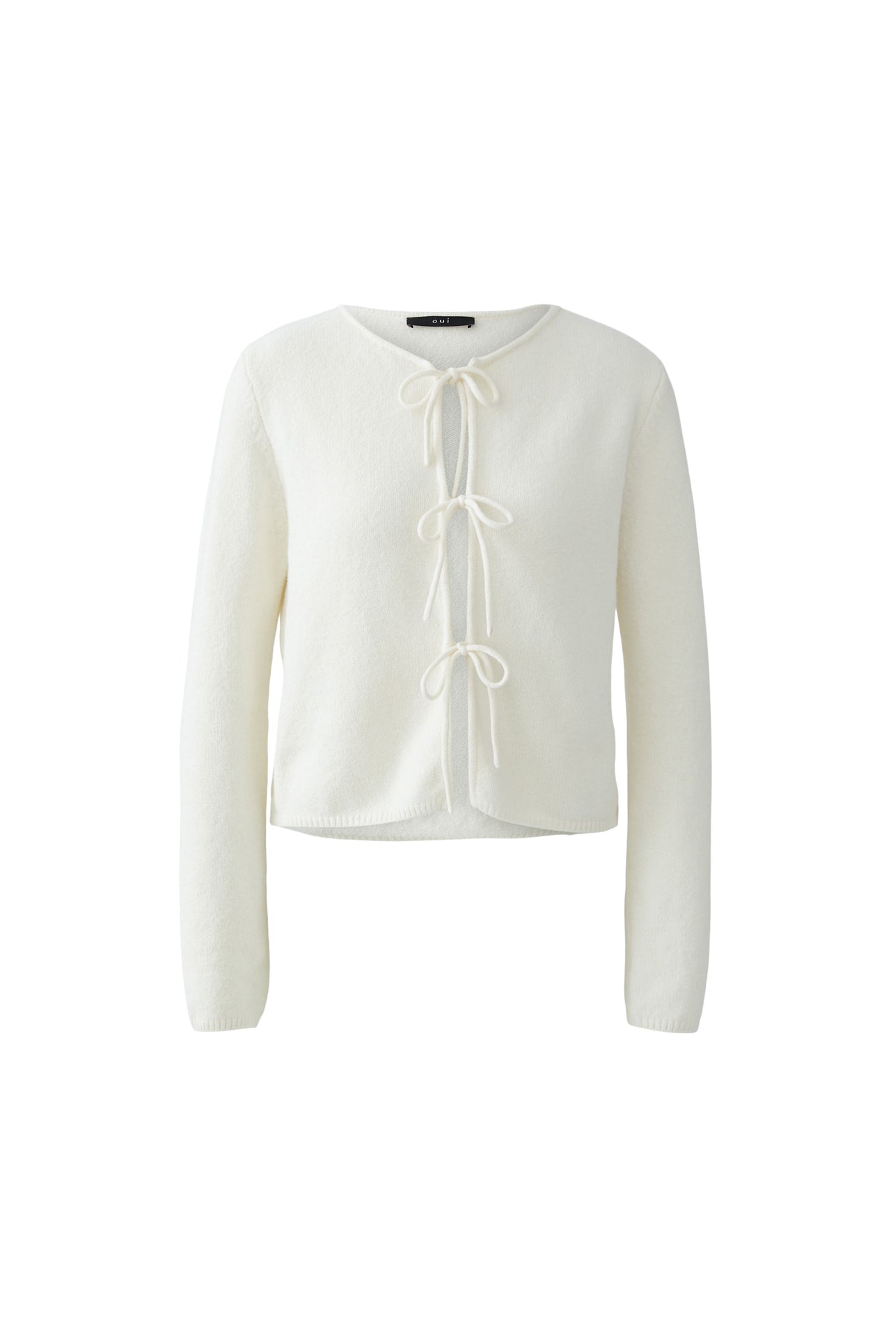 Oui Knitted Cardigan - Gardenia