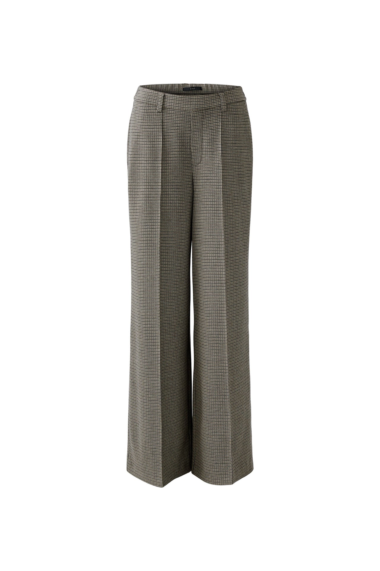 Oui Trousers - Light Stone Grey