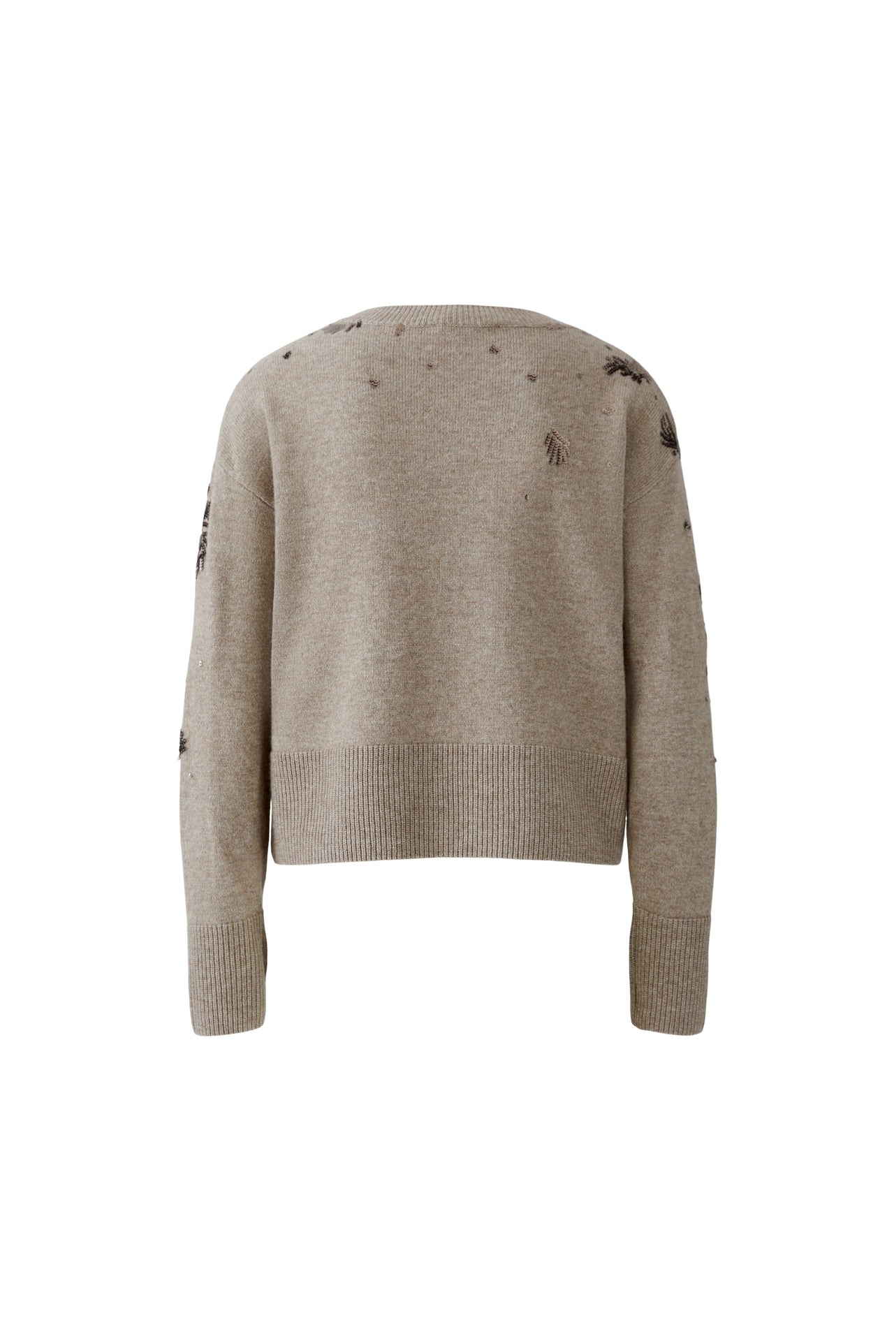 Oui Jumper - Smokey Taupe