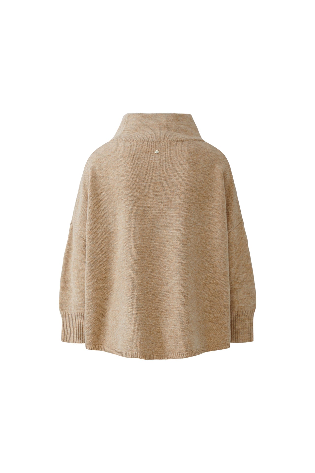 Oui Knitted Jumper - Beige Melange