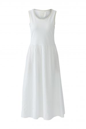 Oui Midi Dress - Optic White