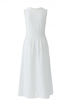 Oui Midi Dress - Optic White