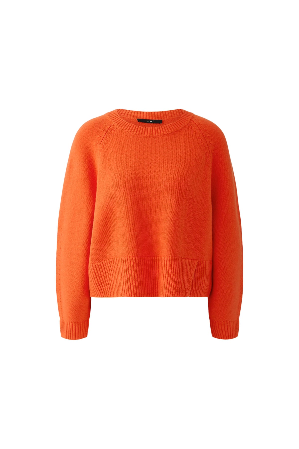 Oui Orange Pullover