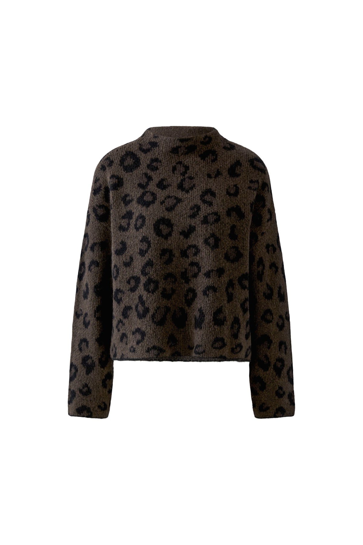Oui Leopard Print Jumper