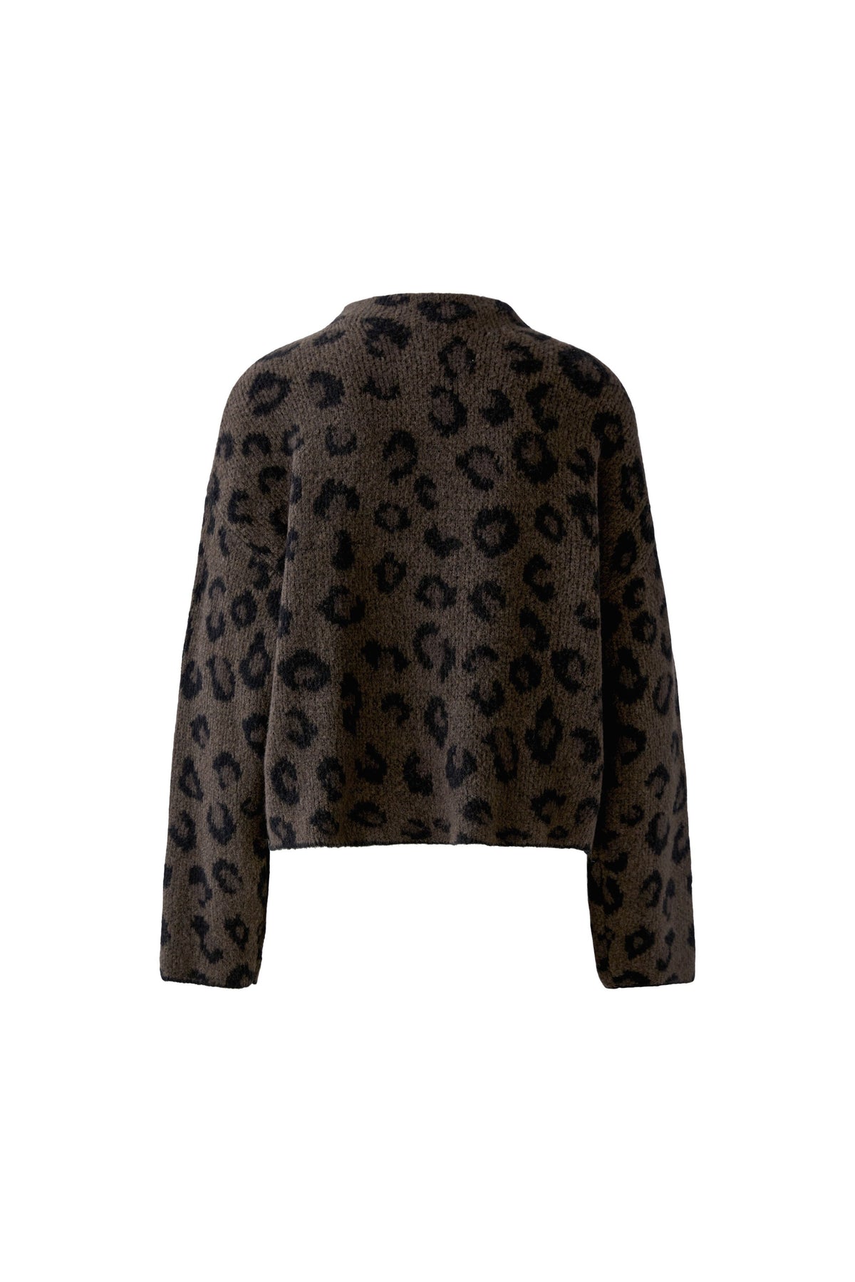 Oui Leopard Print Jumper
