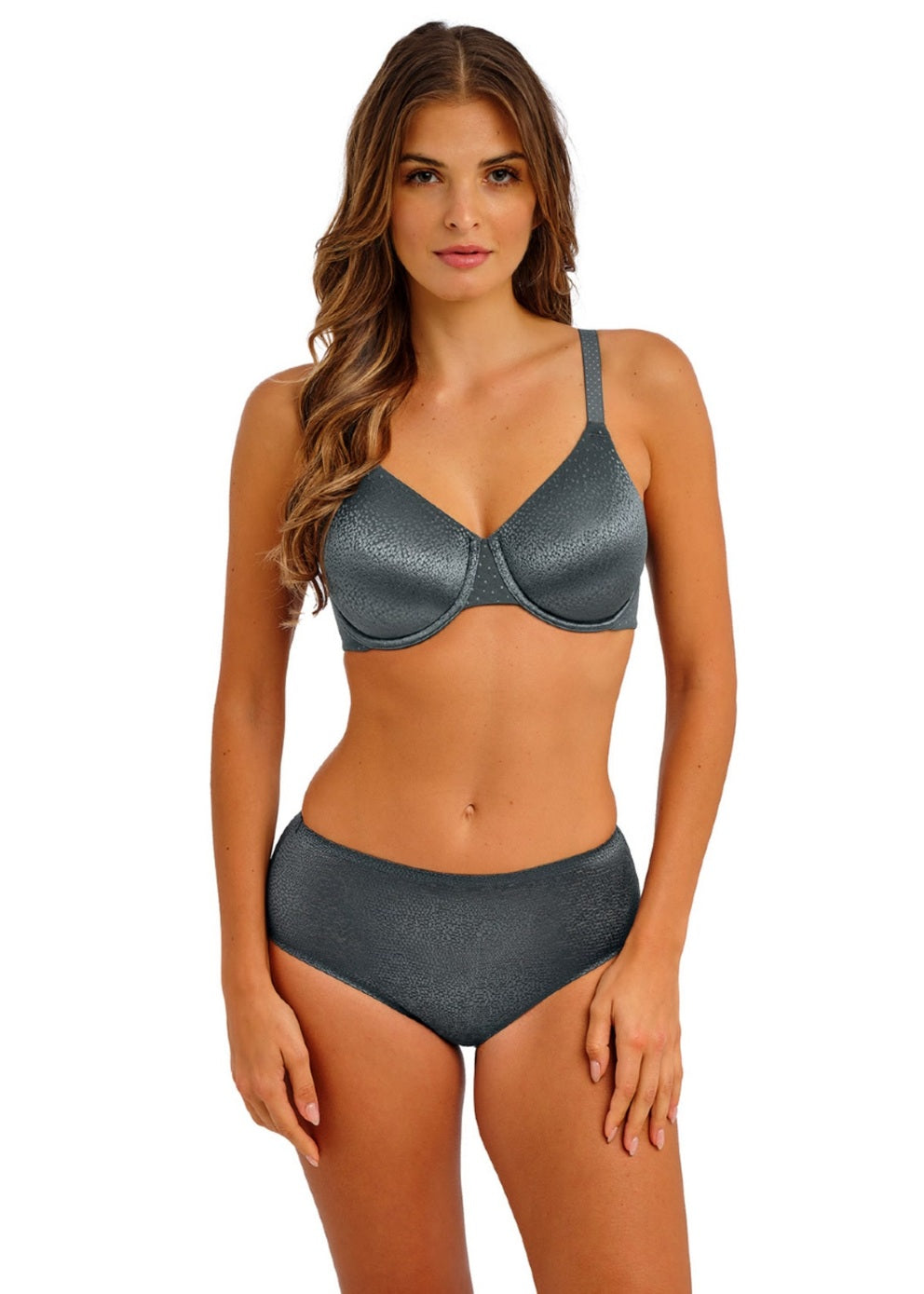 Wacoal Back Appeal Underwire Bra - Dark Slate