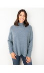 Amazing Woman Jolie Denim Boxy High Neck Knit